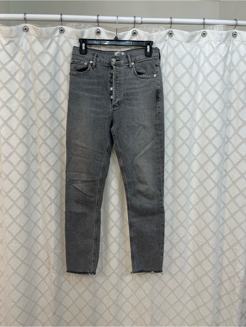 Agolde Women's Skinny Jeans in Washed Grey